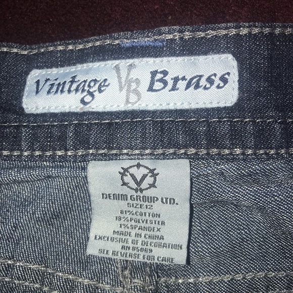 Vintage Brass Boy Blue Jeans - Picture 5 of 8